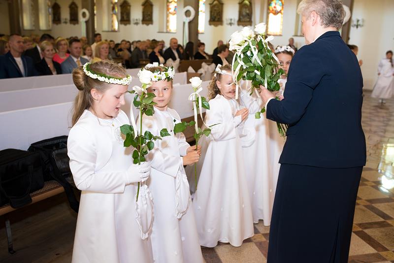 Fotografowanie komunii